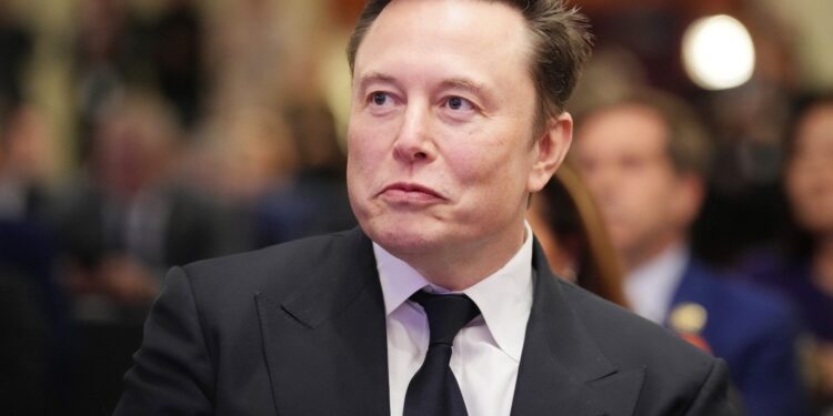 Elon Musk - Créditos: Andrew Harnik / Getty Images