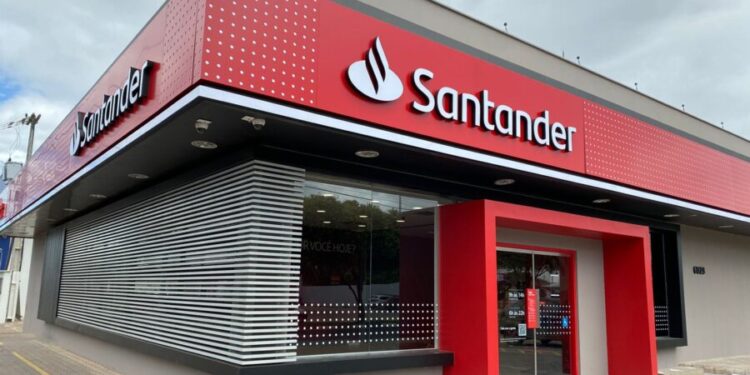 Fachada Santander - Créditos: Reprodução